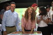 epa07138052 - COLOMBIA SCHOOLS SHAKIRA (Shakira at inauguration of new school in El Bosque)