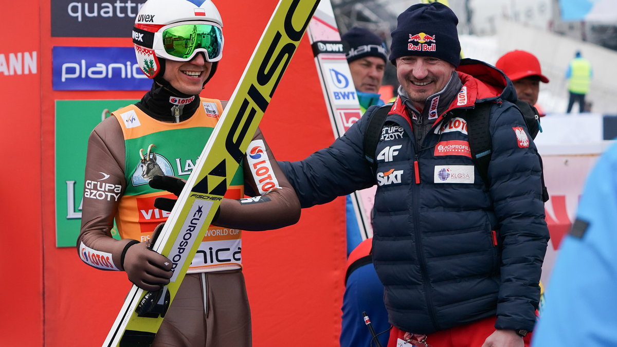 Kamil Stoch i Adam Małysz