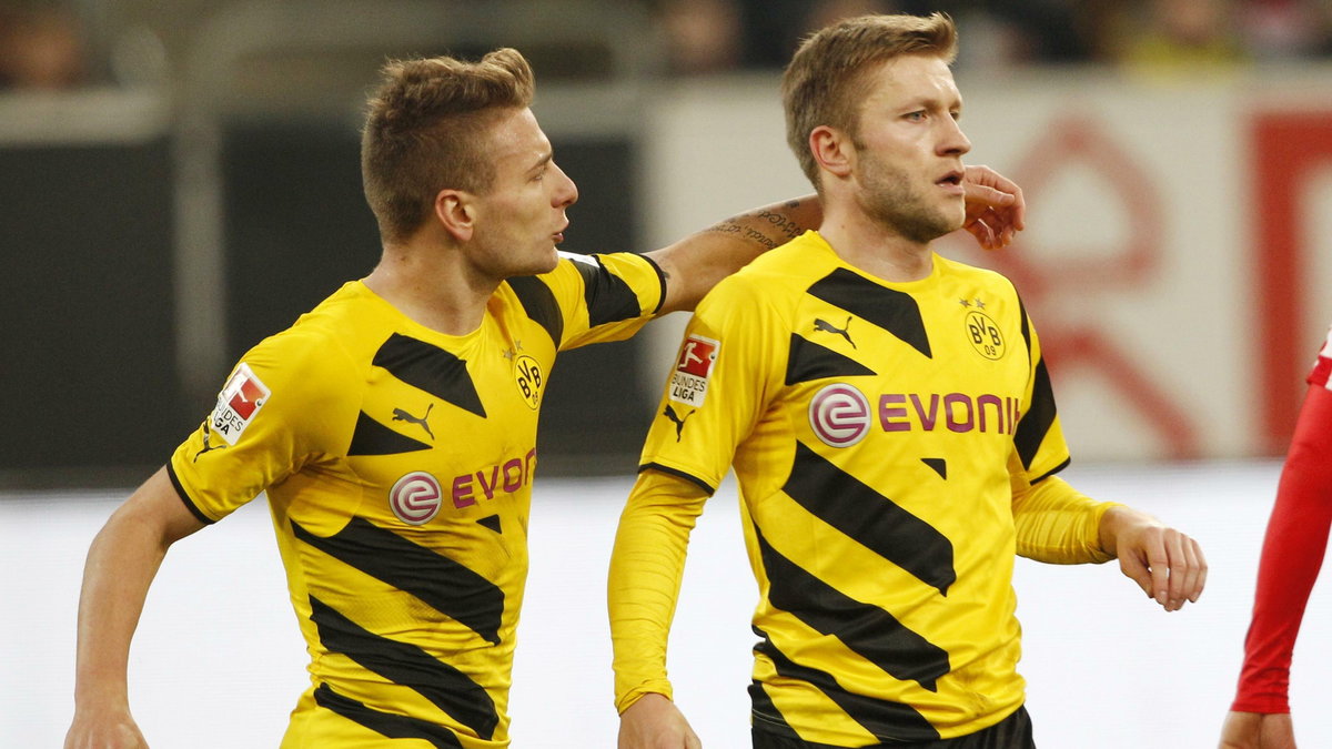 Soccer test game Fortuna Duesseldorf vs Borussia Dortmund