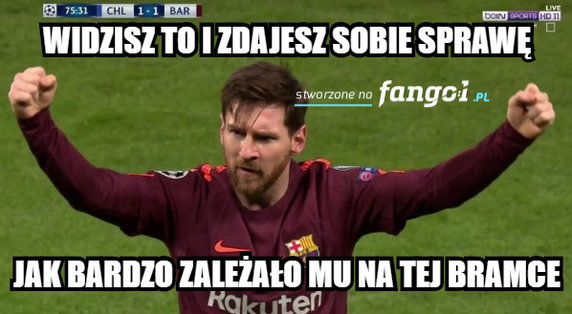 Memy po meczu Chelsea - FC Barcelona /fot. Internet