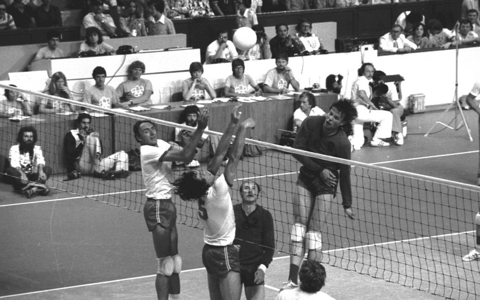 Polska - ZSRR w finale siatkarskiego turnieju na igrzyskach olimpijskich w Montrealu w 1976 r.