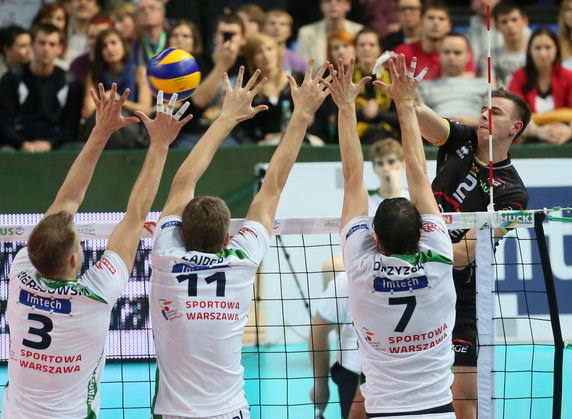 SIATKÓWKA LIGA POLSKA AZS POLITECHNIKA PGE SKRA