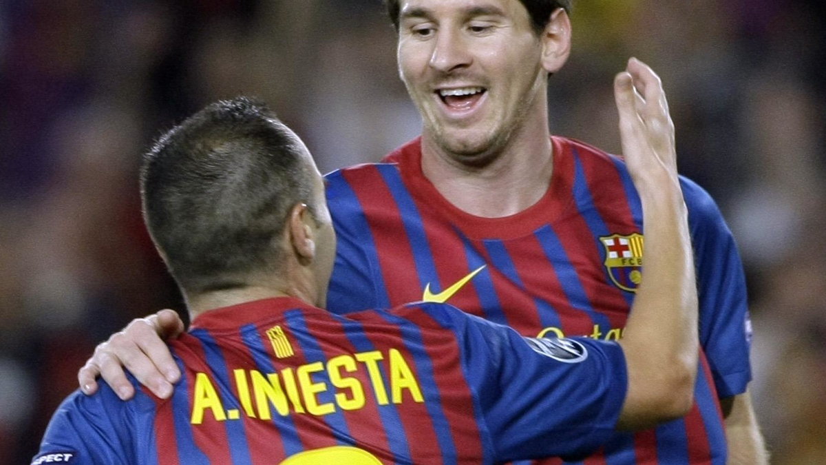 Andres Iniesta i Lionel Messi