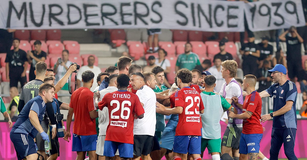 "Mordercy od 1939 r.". UEFA zapytana o skandaliczny baner Izraelczyków. Oto odpowiedź