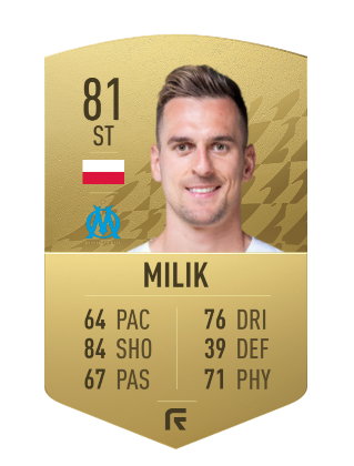 Arkadiusz Milik w FIFA 22