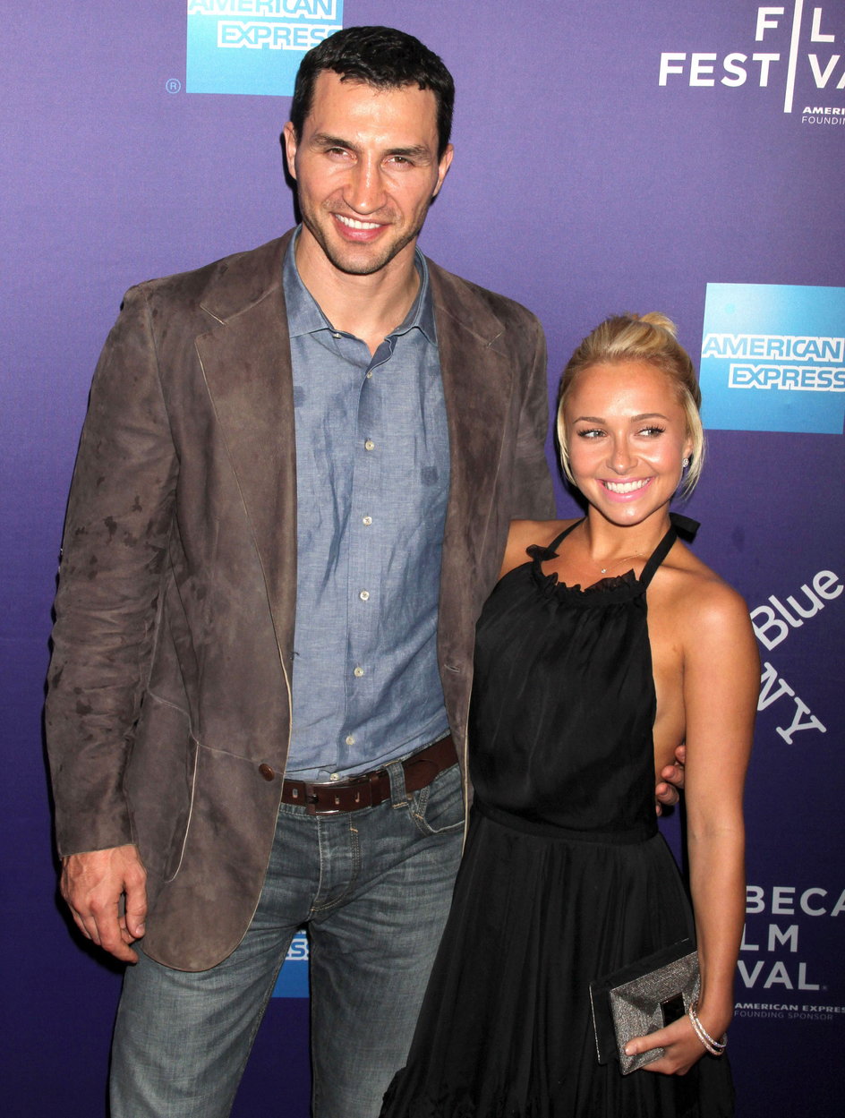 Władymir Kliczko i Hayden Panettiere