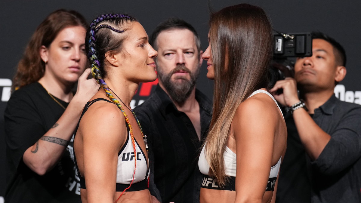 Felice Herrig i Karolina Kowalkiewicz