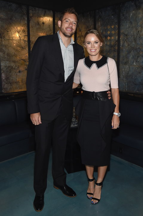 Caroline Wozniacki i David Lee