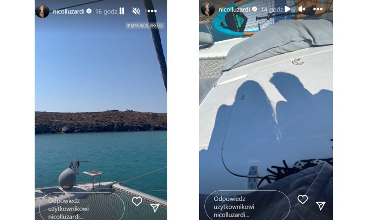 Nicola Zalewski z dziewczyną na urlopie w Grecji
