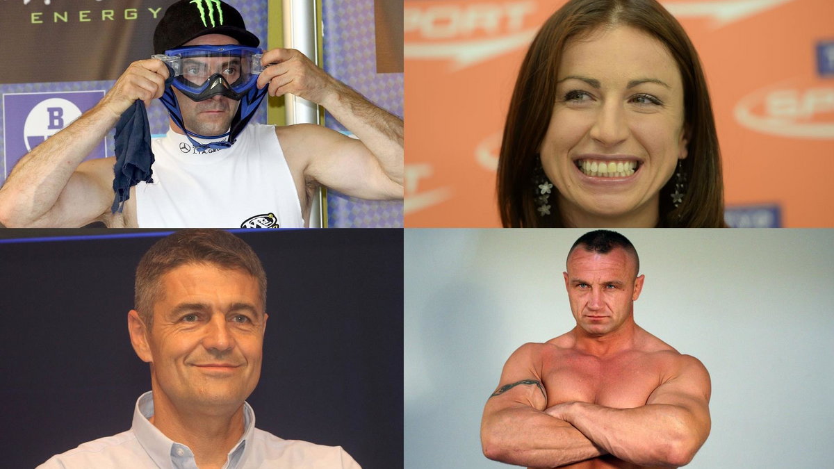 Gollob, Kowalczyk, Hołowczyc, Pudzianowski