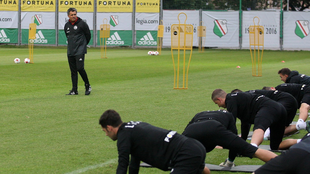 Legia Warszawa, trening