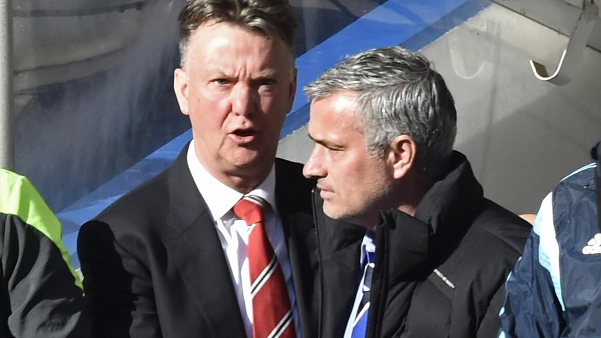 Louis van Gaal i Jose Mourinho