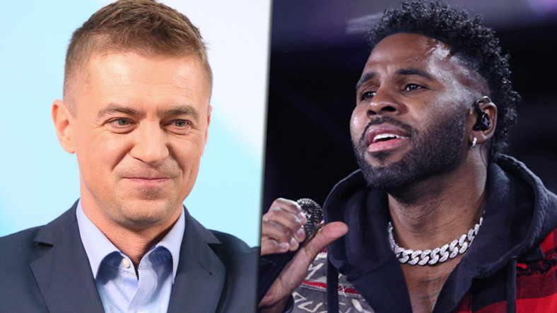 Igor Błachut (z lewej) i Jason Derulo