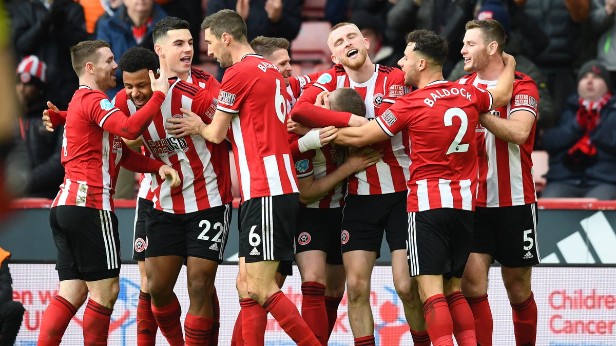 Radość piłkarzy Sheffield United