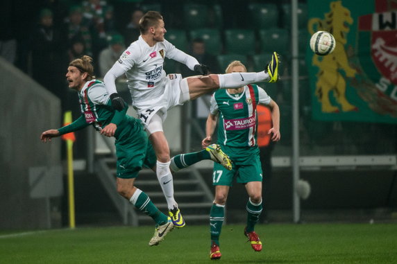 PIŁKA NOŻNA EKSTRAKLASA ŚLĄSK WROCŁAW POGOŃ SZCZECIN