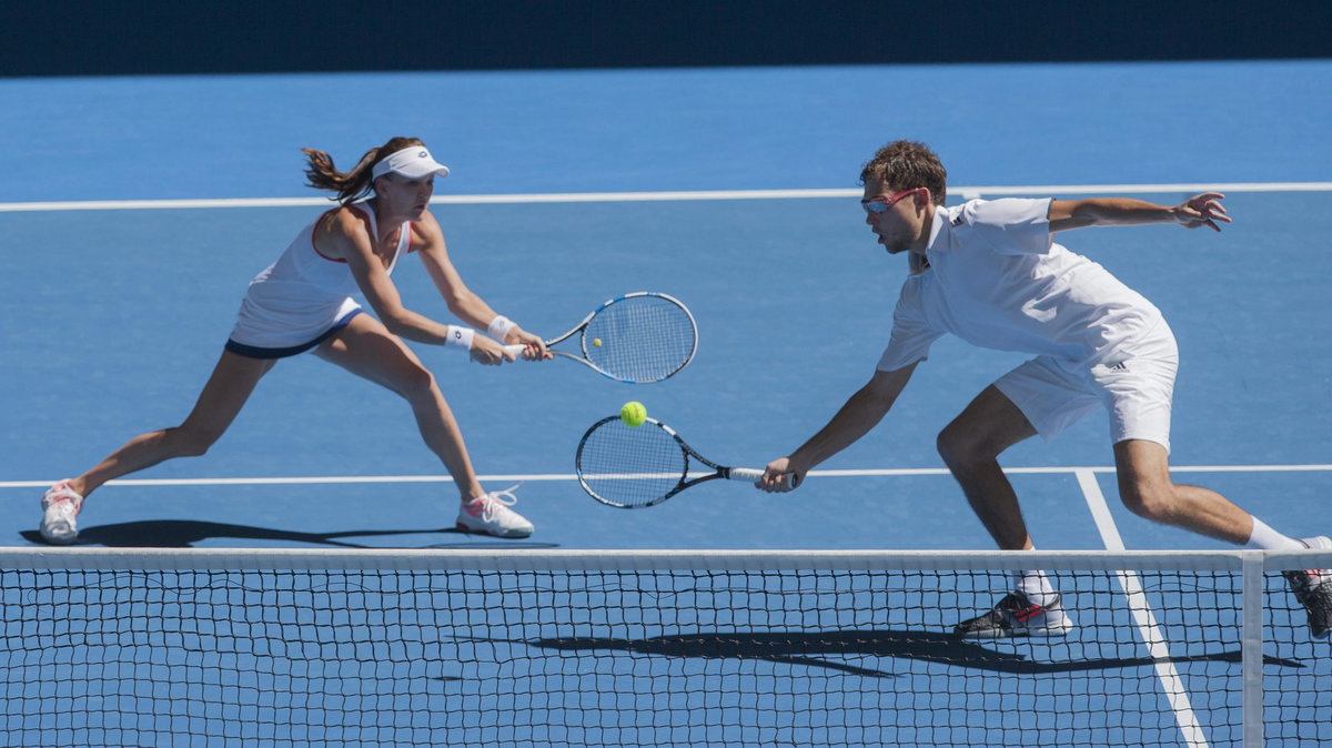 Agnieszka Radwańska i Jerzy Janowicz