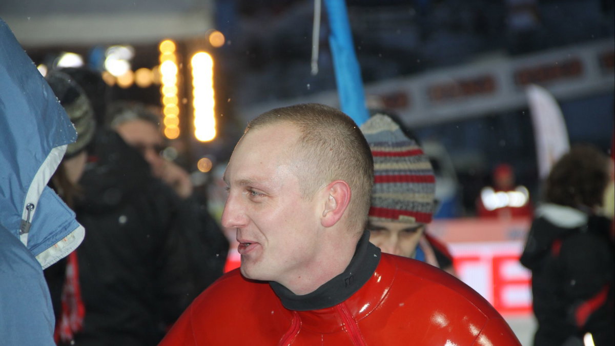 Jędrzej Dobrowolski podczas otwarcia Pucharu Świata w Zakopanem