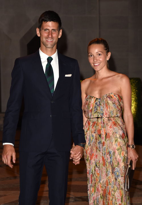 Novak Djoković  i Jelena Ristić