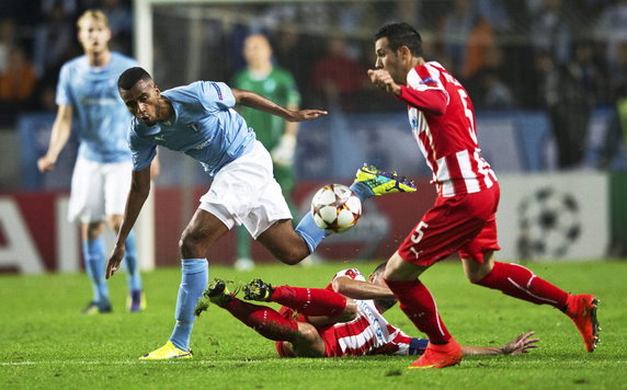 SWEDEN SOCCER UEFA CHAMPIONS LEAGUE (Malmo FF vs Olympiacos Piraeus)