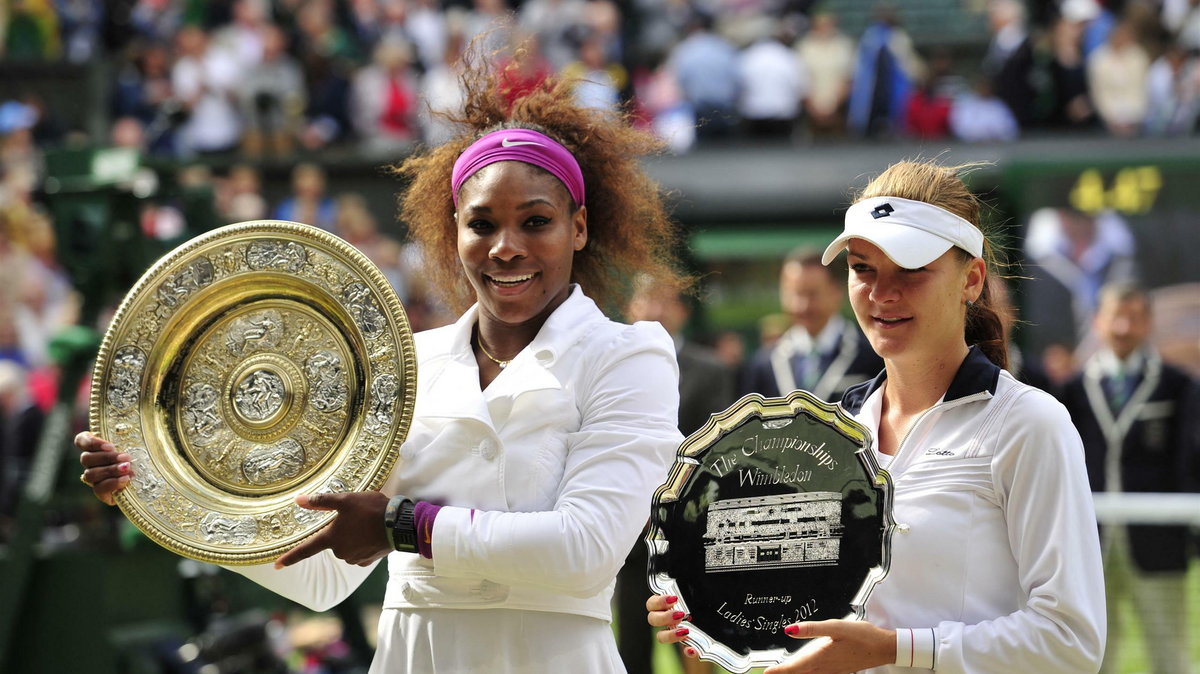 Agnieszka Radwańska i Serena Williams