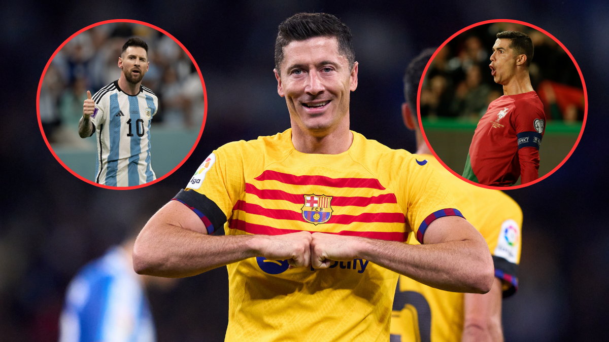 Robert Lewandowski dołączył do Cristiano Ronaldo i Leo Messi