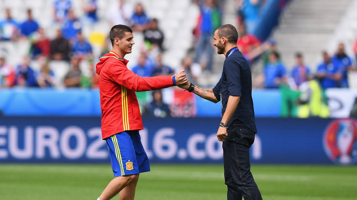 Alvaro Morata i Leonardo Bonucci