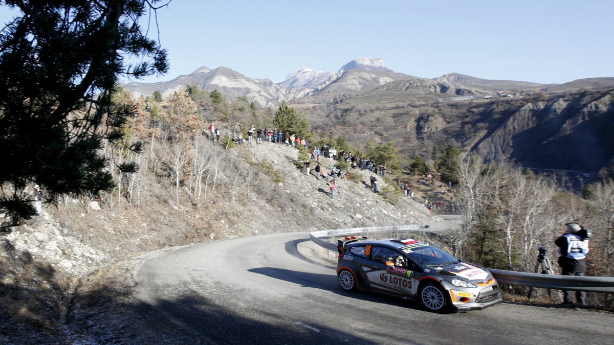 Robert Kubica i Maciej Szczepaniak