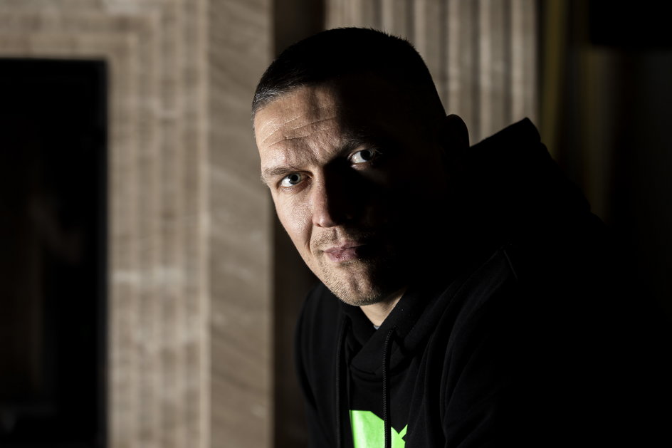 Ołeksandr Usyk podczas specjalnego wywiadu dla Przeglądu Sportowego Onet