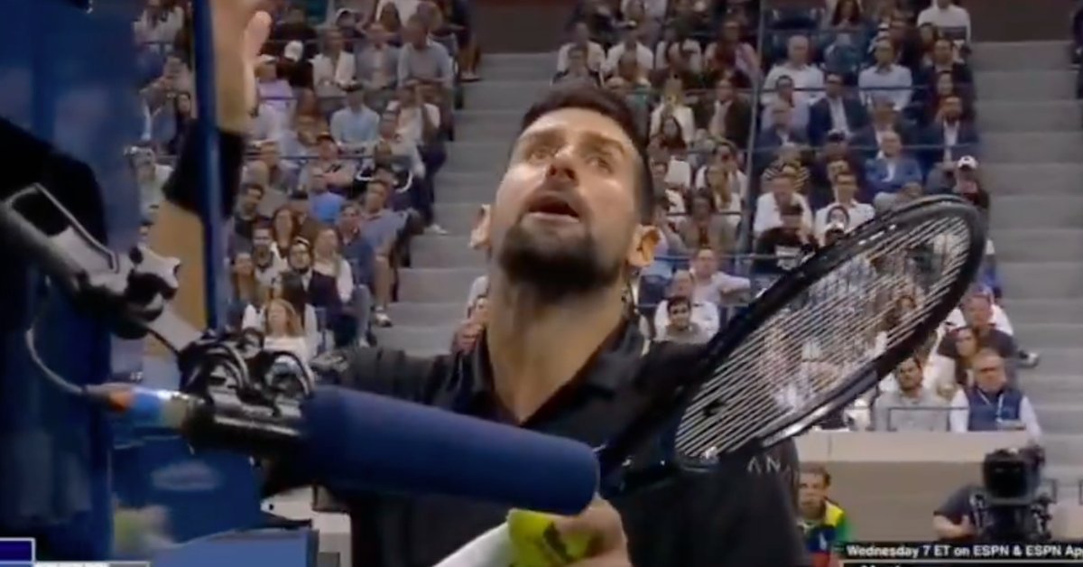 Novak Djoković nie wytrzymał po tym, co się stało w US Open