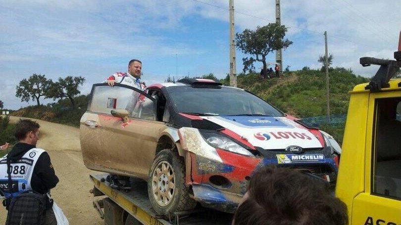 Robert Kubica już na lawecie