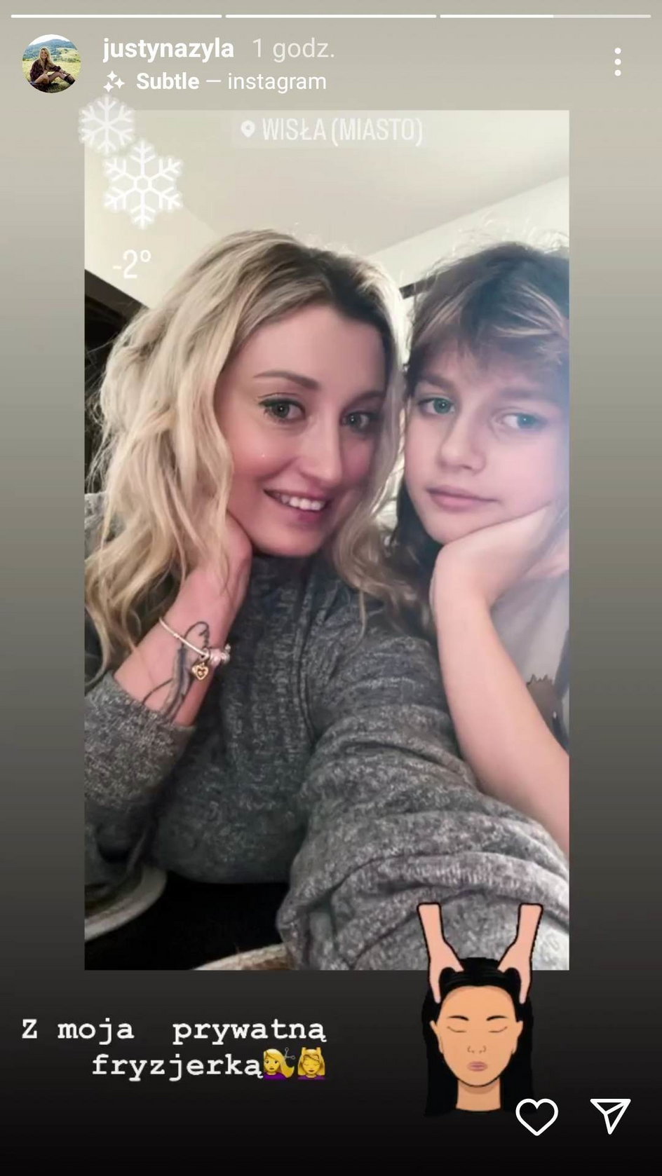 Justyna Żyła pokazała zdjęcie z córką