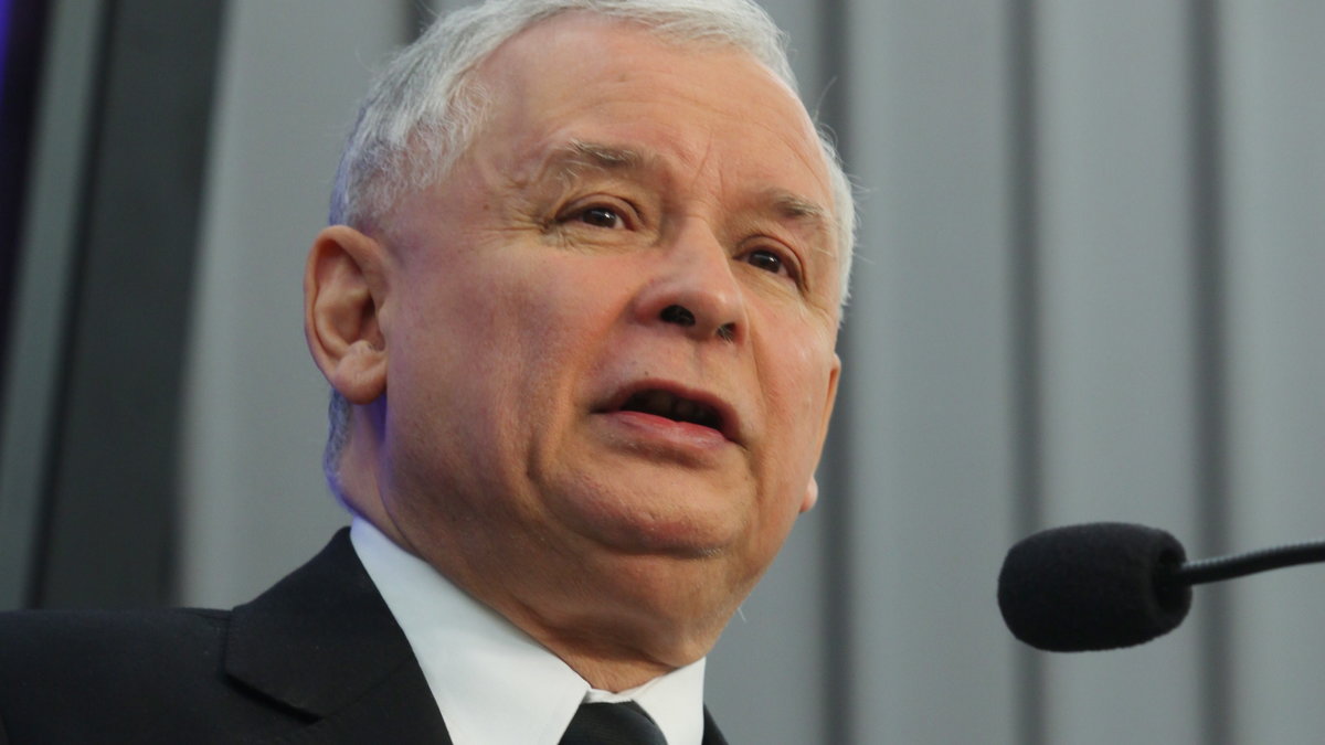 Jarosław Kaczyński, fot. PAP/Tomasz Gzell