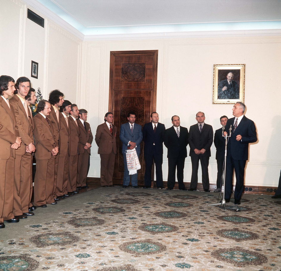 Spotkanie reprezentacji Polski z Edwardem Gierkiem (1974)