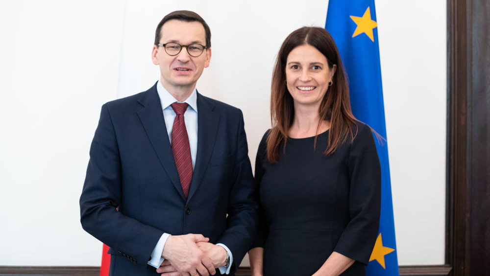 Mateusz Morawiecki i Danuta Dmowska-Andrzejuk