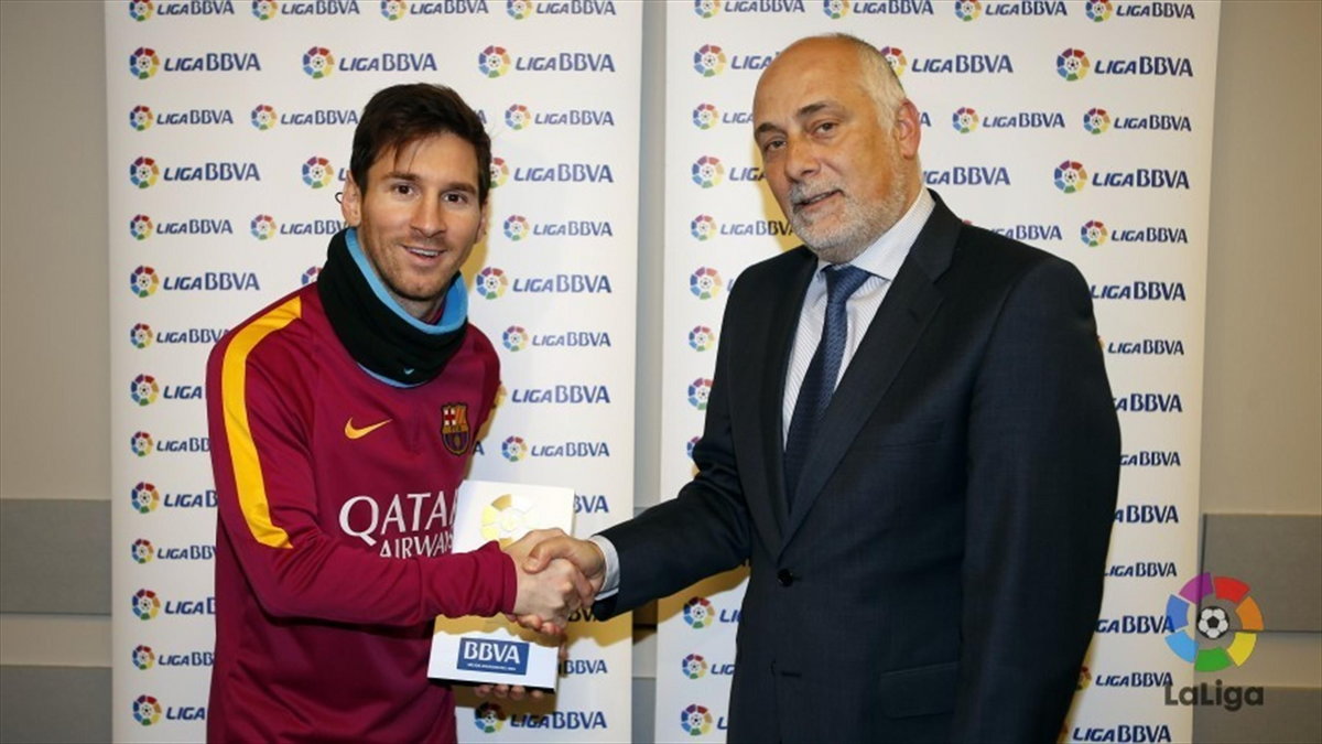 Messi wreszcie otrzymał nagrodę dla piłkarza miesiąca La Liga