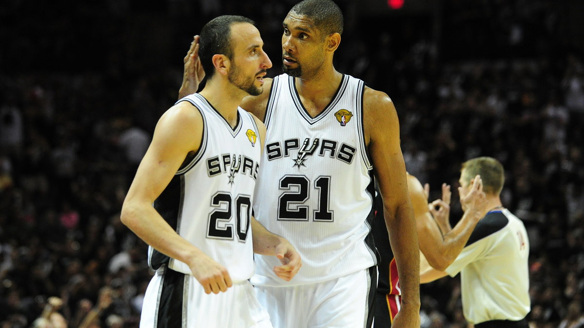 Manu Ginobili i Tim Duncan