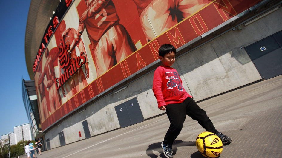 Emirates Stadium - obiekt Arsenalu Londyn