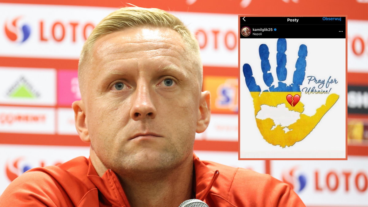 Kamil Glik ze wsparciem dla Ukrainy