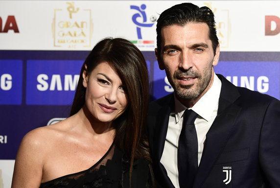 Gianluigi Buffon i Ilaria D'Amico (zdjęcie z 2017 r.)