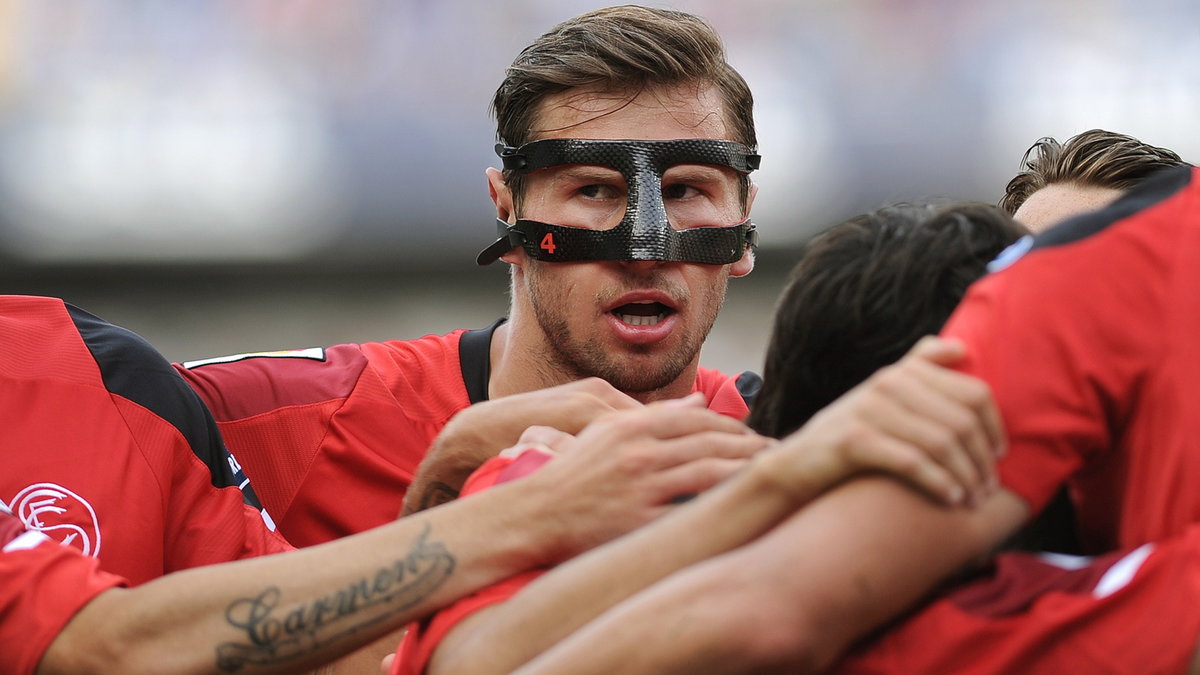 Grzegorz Krychowiak z kolegami w przyszłym sezonie zagrają w Lidze Mistrzów, fot. Cristina Quicler / AFP Photo