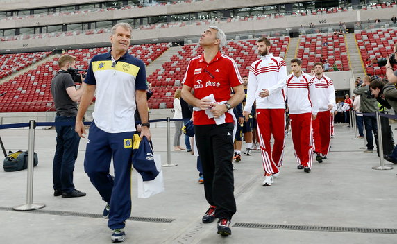 SIATKÓWKA LŚ POLSKA BRAZYLIA TRENING