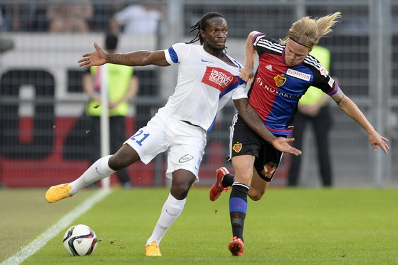 SWITZERLAND SOCCER UEFA CHAMPIONS LEAGUE QUALIFICATION (FC Basel 1893 vs KKS Lech Poznan)