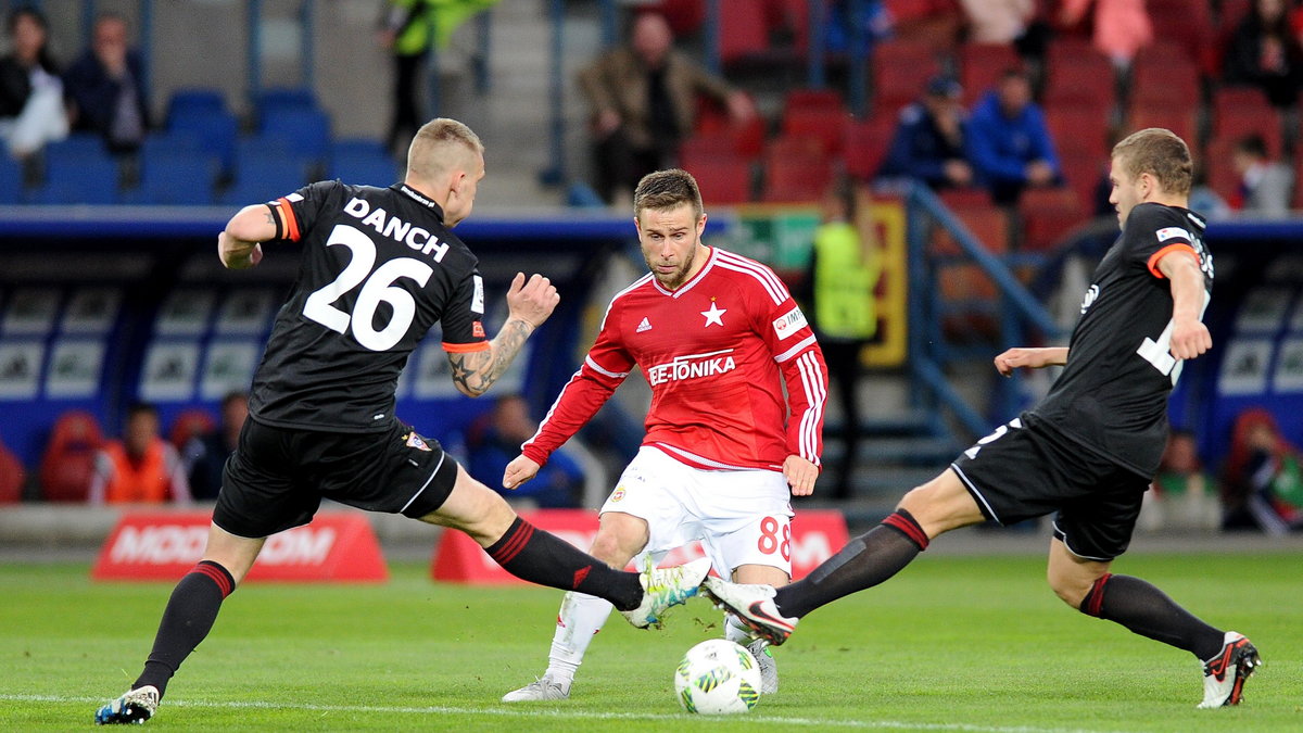 17.04.2016 WISLA KRAKOW - GORNIK ZABRZE EKSTRAKLASA PILKA NOZNA