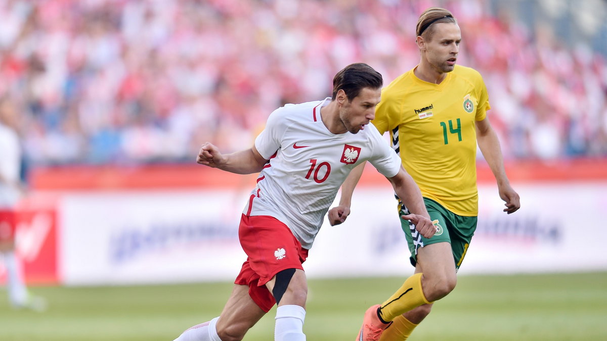 Polska Litwa mecz towarzyski przed EURO 2016