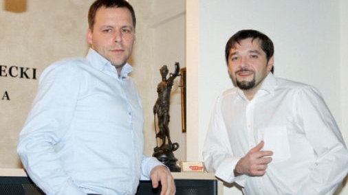 Paweł Broniszewski i Paweł Granecki