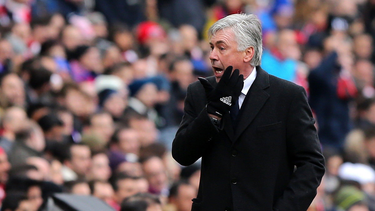 Carlo Ancelotti trener Real Madryt