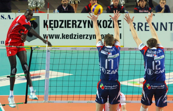 PUCHAR CEV SIATKARZY ZAKSA KĘDZIERZYN-KOŹLE KONTRA CSKA SOFIA