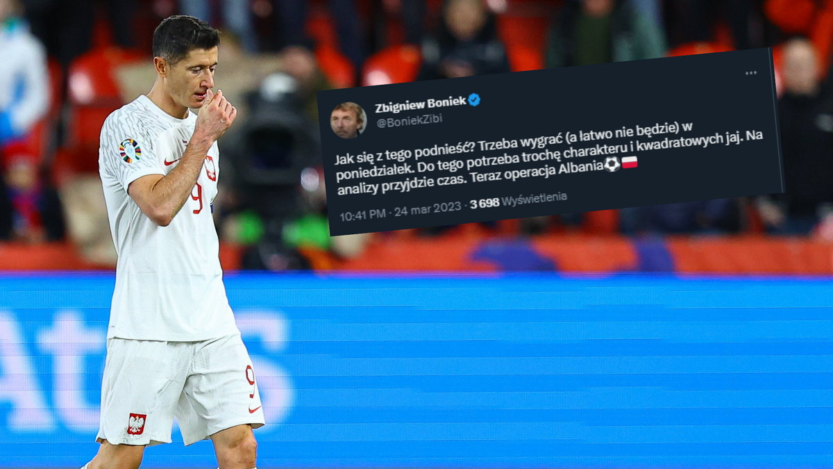 Zbigniew Boniek skomentował wpadkę Polaków