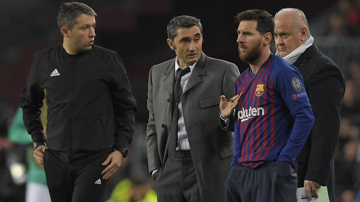 Lionel Messi i Ernesto Valverde