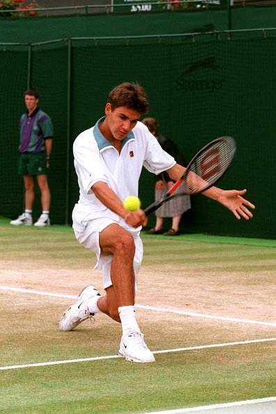 Roger Federer w 1998 r.